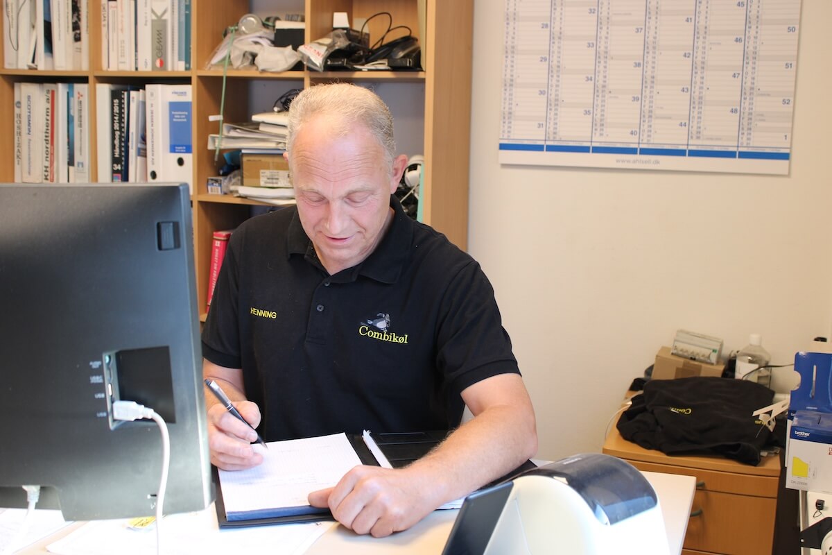 Direktør der arbejder